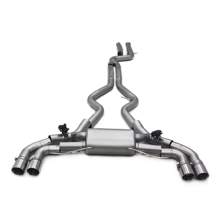 OBM Valvetronic Exhaust System For BMW M340i 3.0T 2019-2022 Catback Stainless Steel Exhaust Pipes