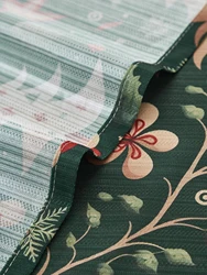 Christmas Tablecloth 104 Inches Rectangle - Xmas Decorations for Home - Red Plaid Christmas Tree
