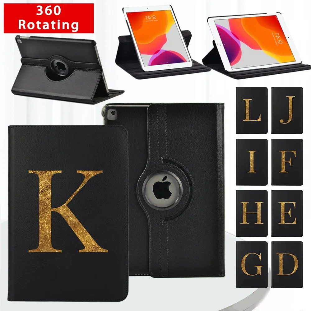 

360 Degrees Rotating Tablet Case for Apple IPad Mini 1/2/3/4/5/IPad 2/3/4/IPad 5th/6th/7th/8th/9th Anti-fall Leather Smart Cover