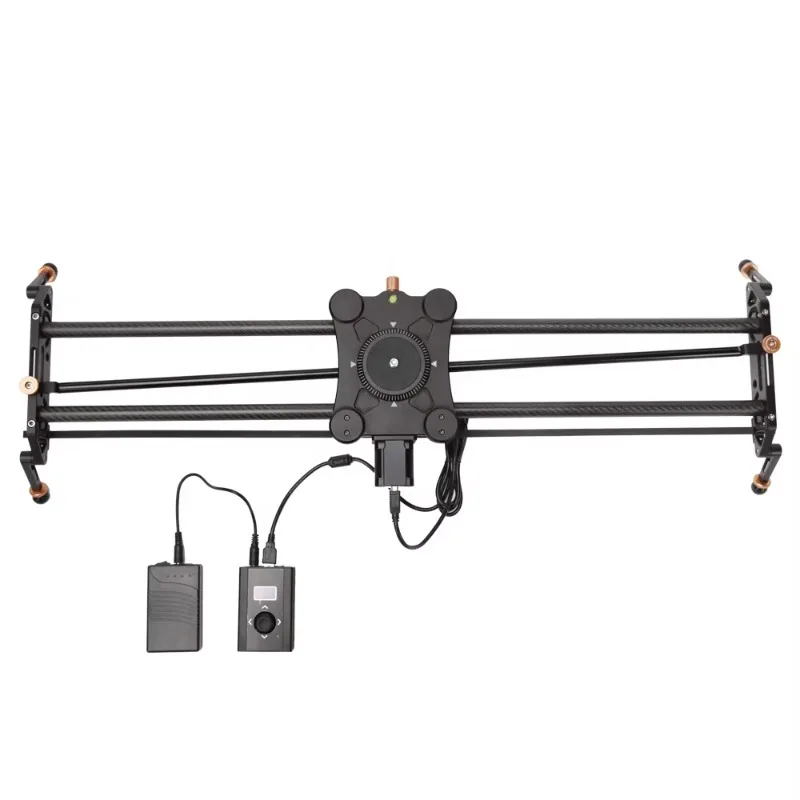 Camera slider trolley 120cm carbon fiber automatic loop video time-lapse electric slider with new ramp