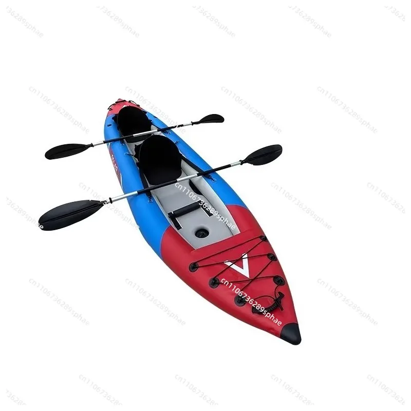 Inflatable canoe play hovercraft foldable portable tandem kayaks