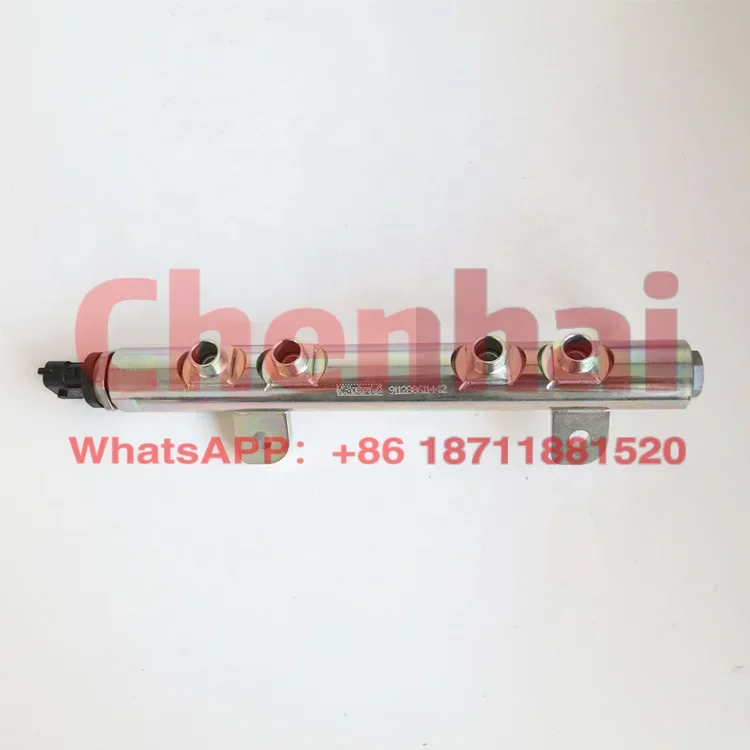 0445224013 Machinery Engine Fuel Common Rail 5259689 Foton Truck ISF2.8 Diesel Engine Fuel Manifold 4944990