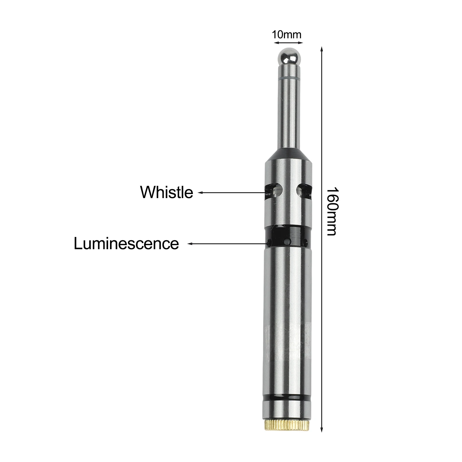 

Electronic Edge Edge Finder Length 160MM Measuring Tool With LED And Buzzer Diameter 10MM Locate Workpiece Edges