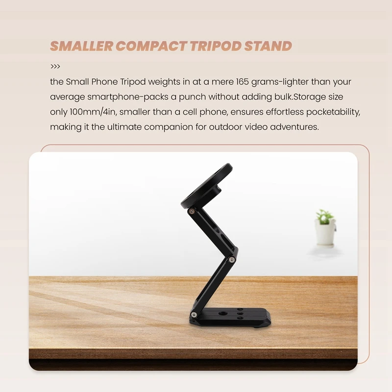 Foldable Magnetic Tripod Phone Stand Selfie Stick Smartphone Desktop Holder For Magsafe Phone Stand