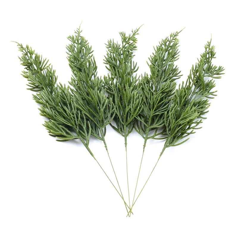 10/30 Stück Künstliche Pflanzen für Heimdekoration, Hochzeit, Brautdekoration, Vase, Garten, Grüner Weihnachtsbaum, Feiertags- und Partydekoration, Zubehör – Detail 2