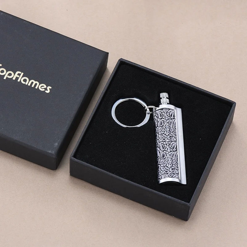 Vintage Permanent Lighter 10000Strikes Flint Metal Match Waterproof Reusable Fire Starter Portable Outdoor Camping Ignition Tool view 4