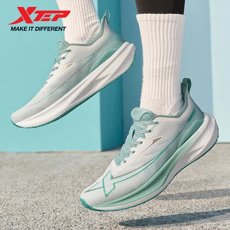 

Мужские кроссовки Xtep 2000 км 2.0, износостойкие, легкие, прочные, дышащие кроссовки на шнуровке с отскоком, 876419110047