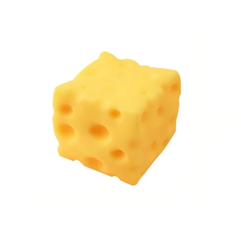 Riesiges Käse-Quetschspielzeug, extra große Größe, Käse-Squishy-Fidget-Spielzeug, langsam zurückfedernder, formbarer Entspannungsball für Erwachsene, Geschenke