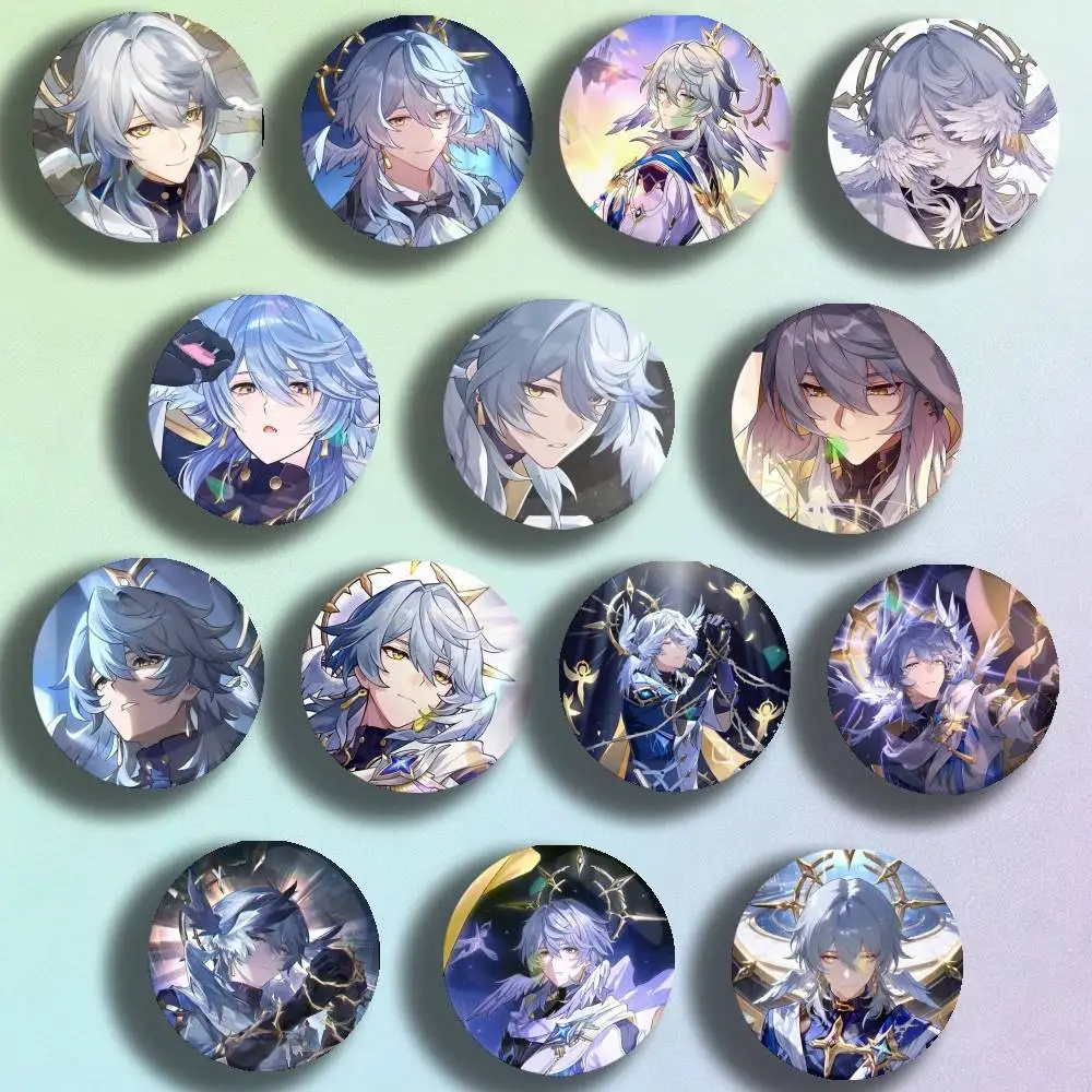 

Noble Order Guardian Sunday Icon Badge Handmade Tinplate Brooch for Backpack Clothes Chest Ornament Gifts