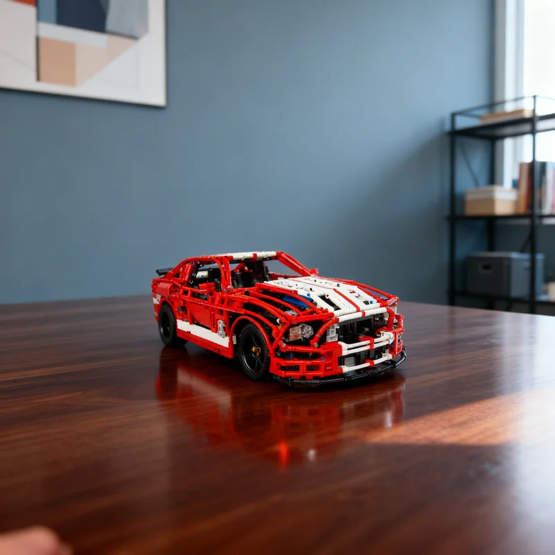 

4034pcs MOC Forded Mustangesd Shelby GT500 Technical Model Building Blocks Architecture Christmas Gifts Toy Idea Education DIY