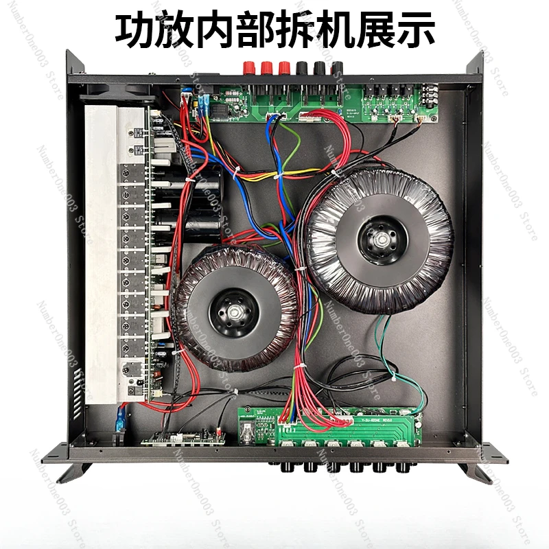 Voltage and High Power Professional Power Amplifier Campus Shopping Mall Broadcasting Project Ceiling Speaker Sound-Post