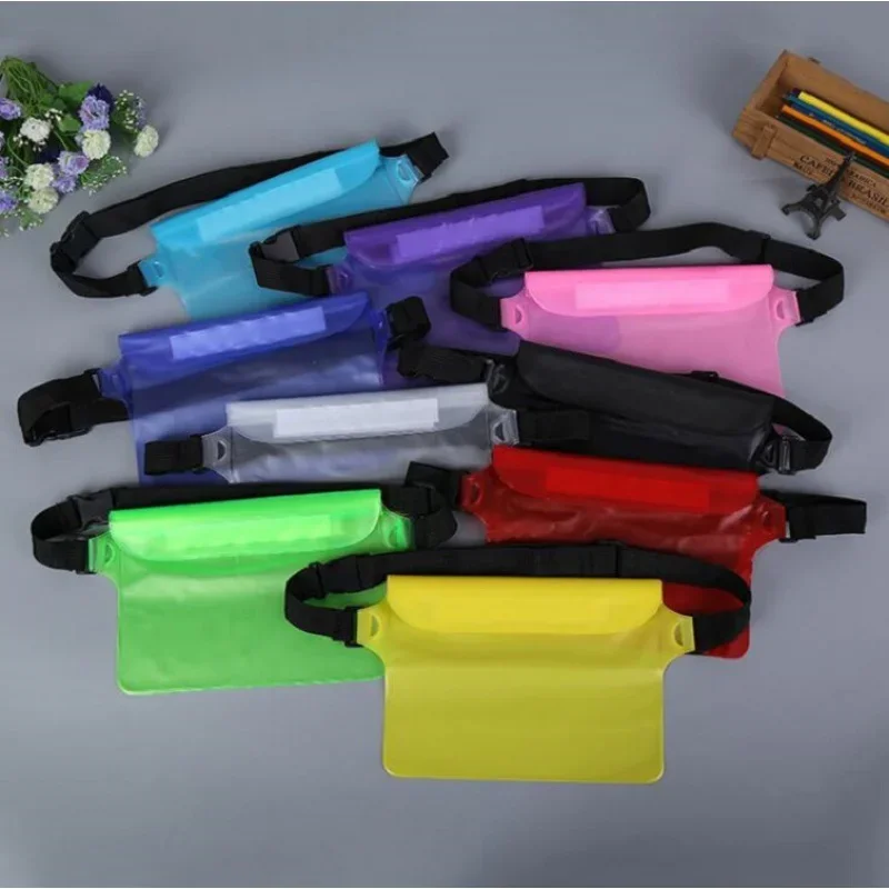 2022 New Creative Waterproof Fanny Pack Drifting Beach Waterproof Bag Sealed Waterproof Diving Bag