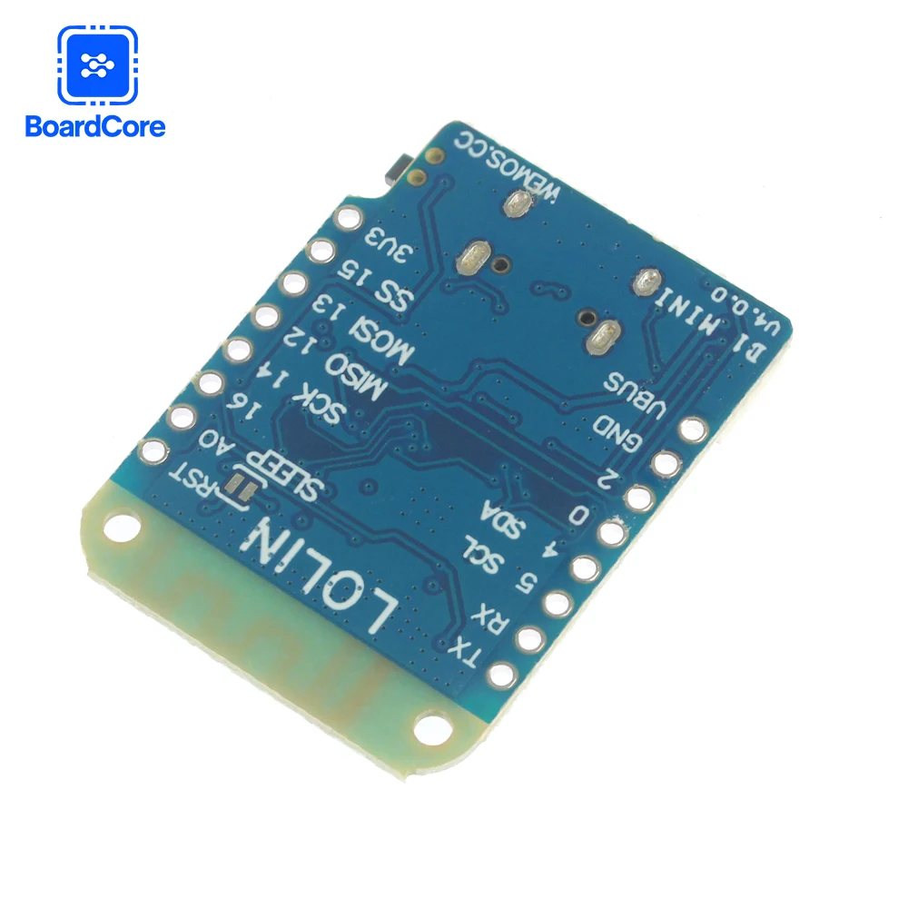 1/2 шт. WEMOS D1 Mini V4.0.0 TYPE-C USB WIFI IoT модуль макетной платы ESP8266 4 МБ MicroPython Nodemcu для Arduino