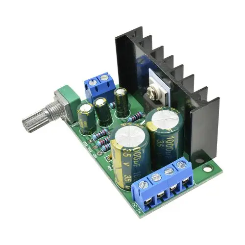 TDA2050 Mono Audio Power Amplifier Board 5W-120W 5V-24V 1 Channel Sound Amplification Amplifier Amp Module