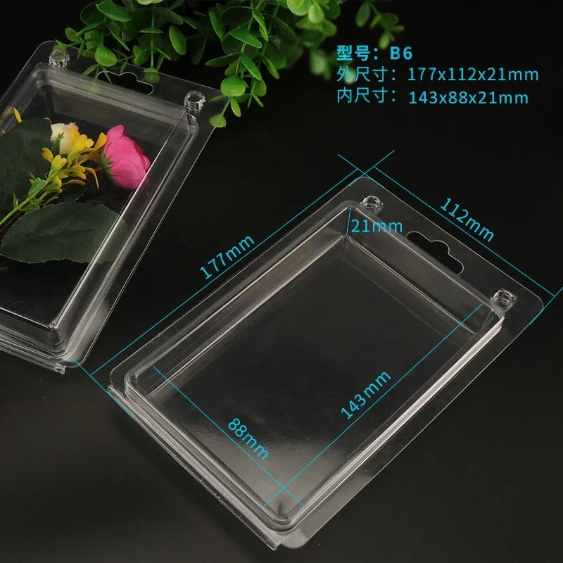 Blister Packaging Transparent Cosmetics for Electronic Toys Folding PET Thick Plastic Box Sizes Thickened Available Material