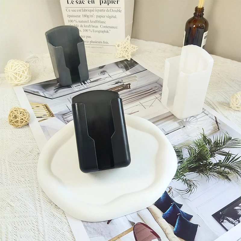 Universal Remote Controller Holder Phone Charging Bracket Air Conditioner Remote Controller Bracket Wall Shelf Mount Stand