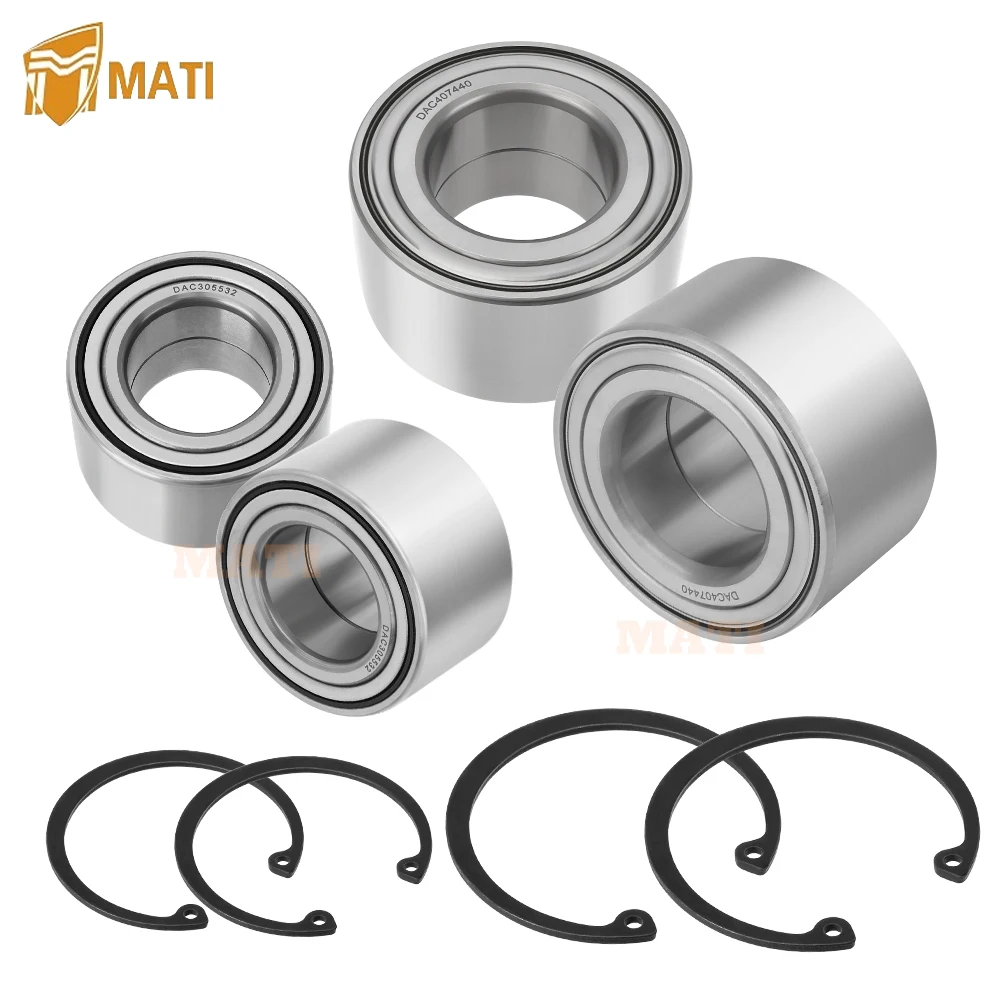 

MATI Front&Rear Heavy Duty Wheel Bearing Kit for Arctic Cat Wildcat 4X/X 2018-2019 HDX-700-International 2017 1402-809 0423-423