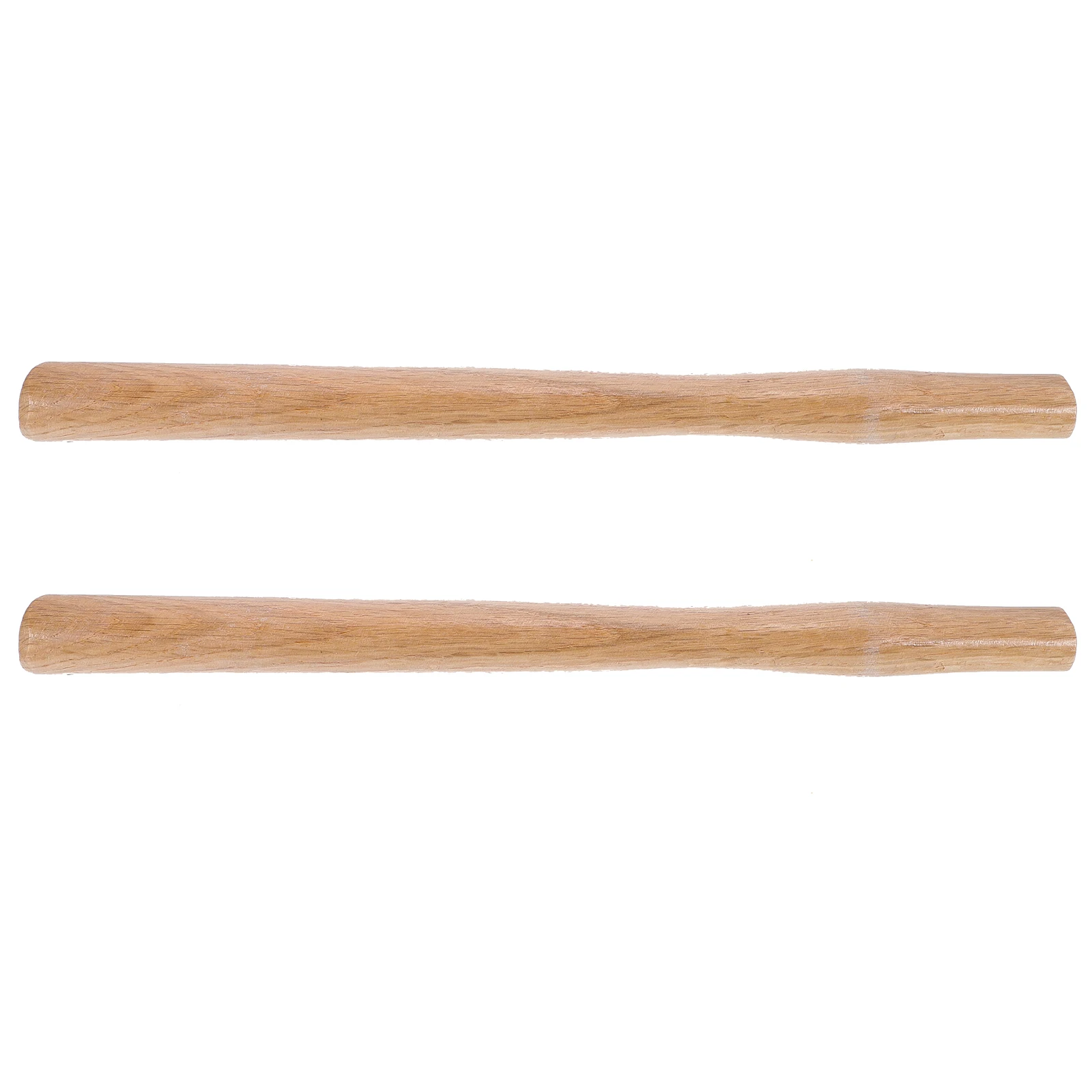 

2pcs Wooden Hammer Handle Replacement Natural Wood Grip Anti-Slip Square Wall Board Handles for Hatchet Claw Gardeners Outdoor