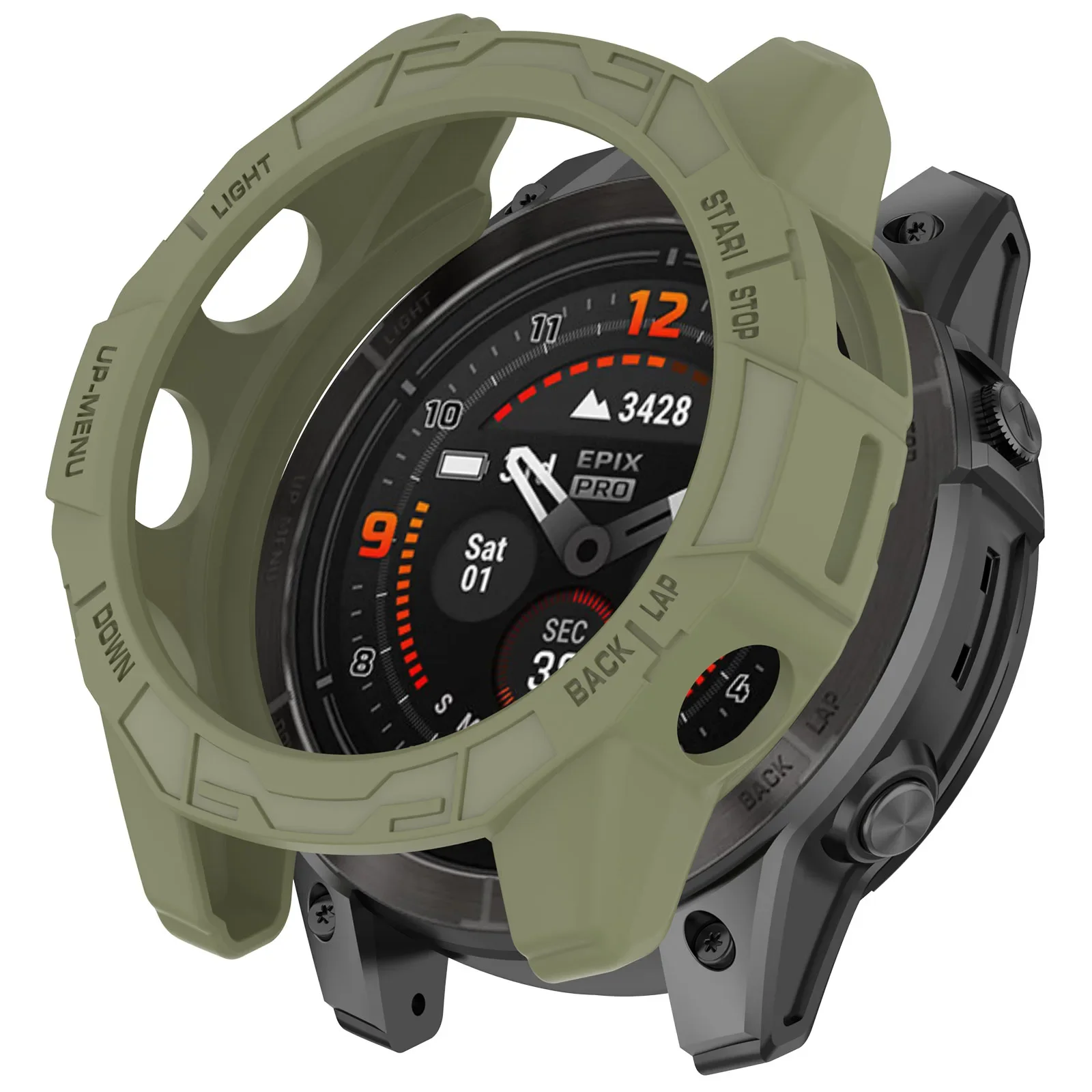 Silicone Case For Garmin Fenix 7 7X Pro / Epix Pro (Gen 2) 51mm 47mm Protective Cover Watch Shell Accessories