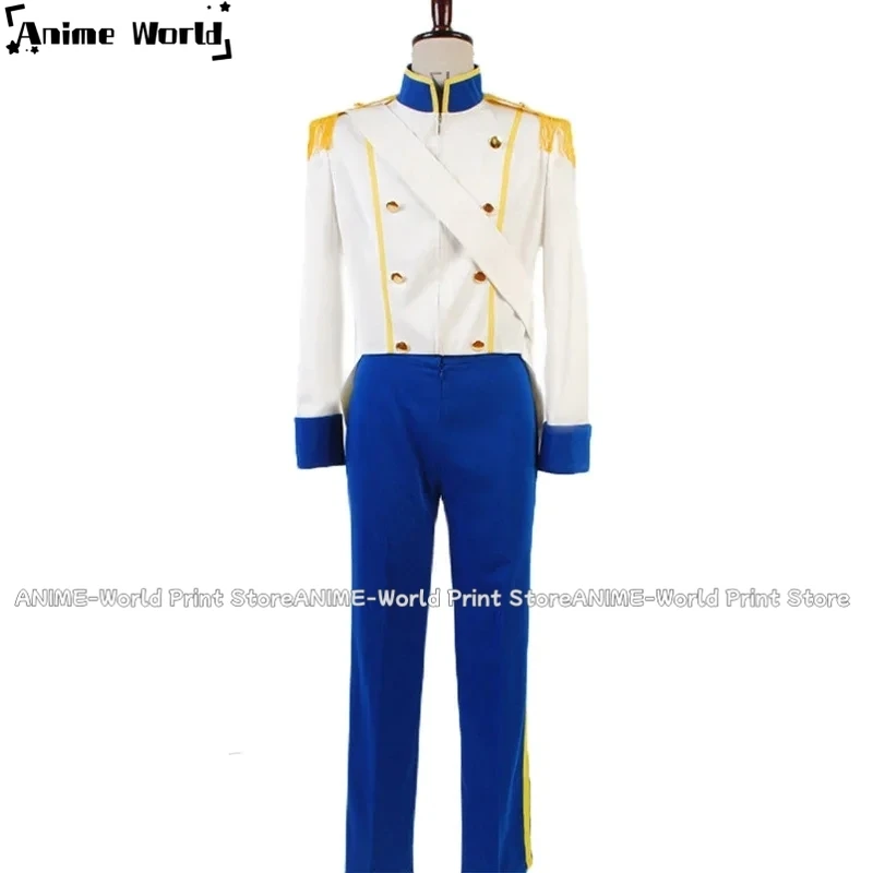 

《Custom Size》Prince Eric Costume Cosplay Disguise Carnival Performance Party Clothing Adult Birthday Cos