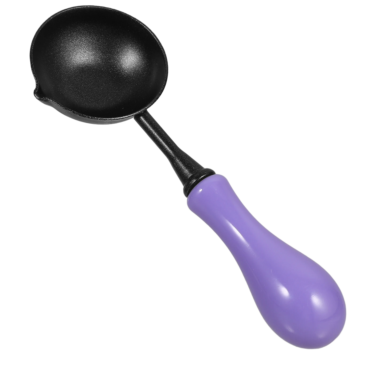 

Nonstick Wax Seal Spoon Ergonomic Handle Quick Heating Tool For Envelopes And Crafts Stamped Spoon Manual Melting Attachment