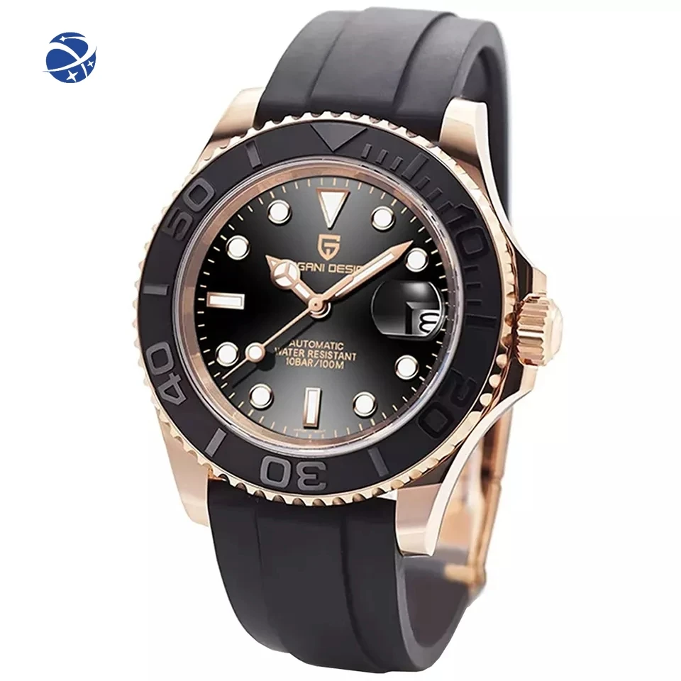 yyhcPAGANI DESIGN 1651 Luxury NH35 Men Mechanical Wristwatch Stainless Steel Automatic Sapphire Glass mechanical watches