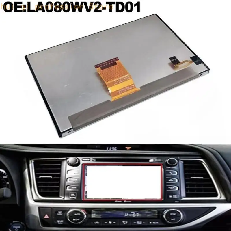 Einfache Installation LCD-Touch-Display für 2014–2019 Ersatzzubehör LA080WV2-TD01 LA080WV2TD H8WE – Detail 7