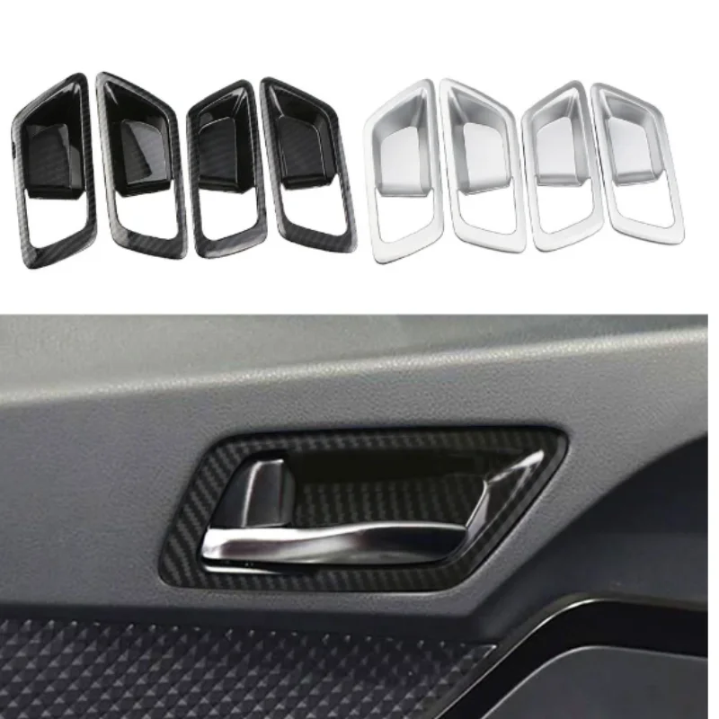 

For Toyota C-HR CHR 2017 2018 2019 2020 2021 Cover Stick Trim Door Inner Built Handle Bowl Holder Frame Armrest Handrail Hood