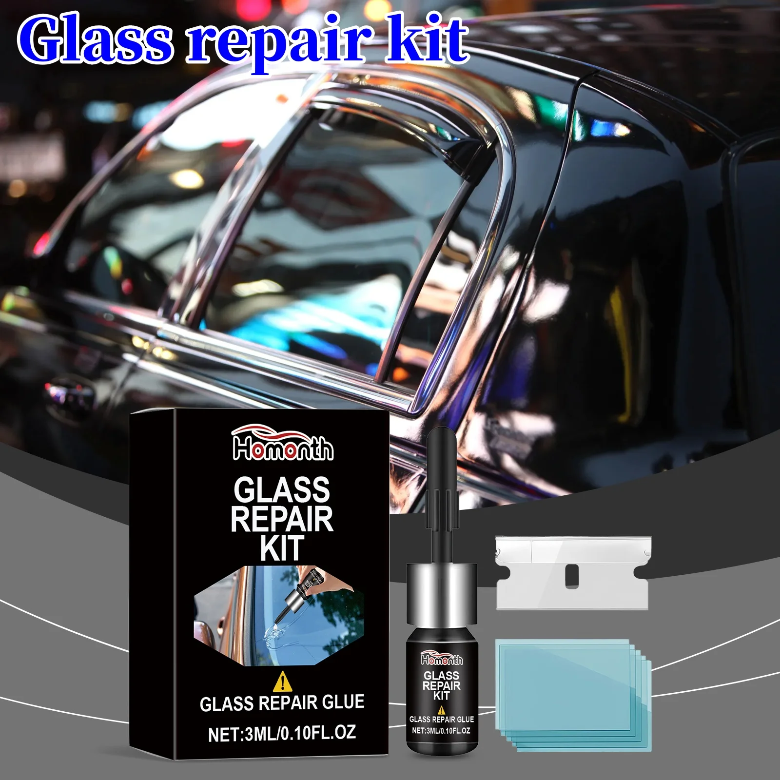 

Windshield Repair Kit Car Window Car Windshield Repair Tool Windshield Cracks Repair Fluid Glass Repair Fluid Kit For Windshield