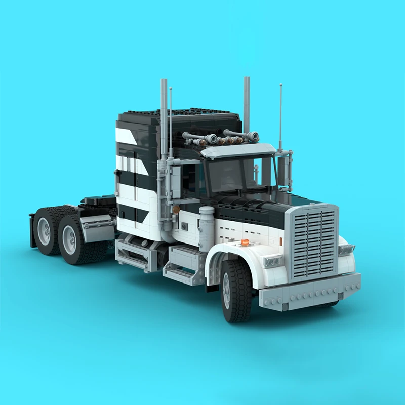 2722pcs MOC Freightliner FLC Mkii Team Model Building Blocks Advanced Build Pack Premium Detailed Challenge Craft Scene Toy Gift