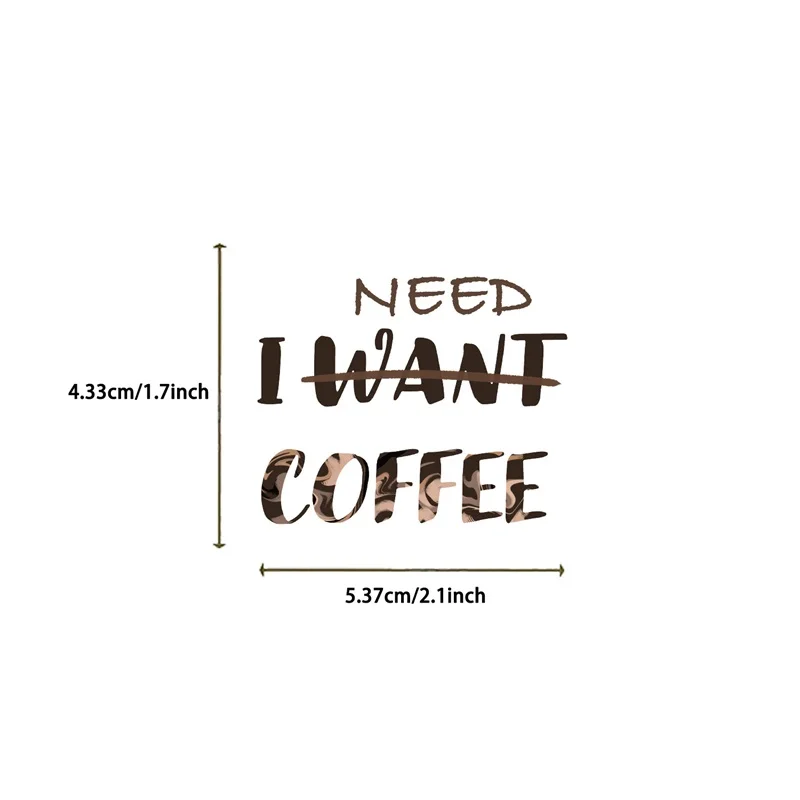 10/30/50PCS Cartoon Coffee Colored PVC Sticky Sticker Aesthetic DIY Decoration Scrapbooking Phone Hand Accounting Supplies view 3