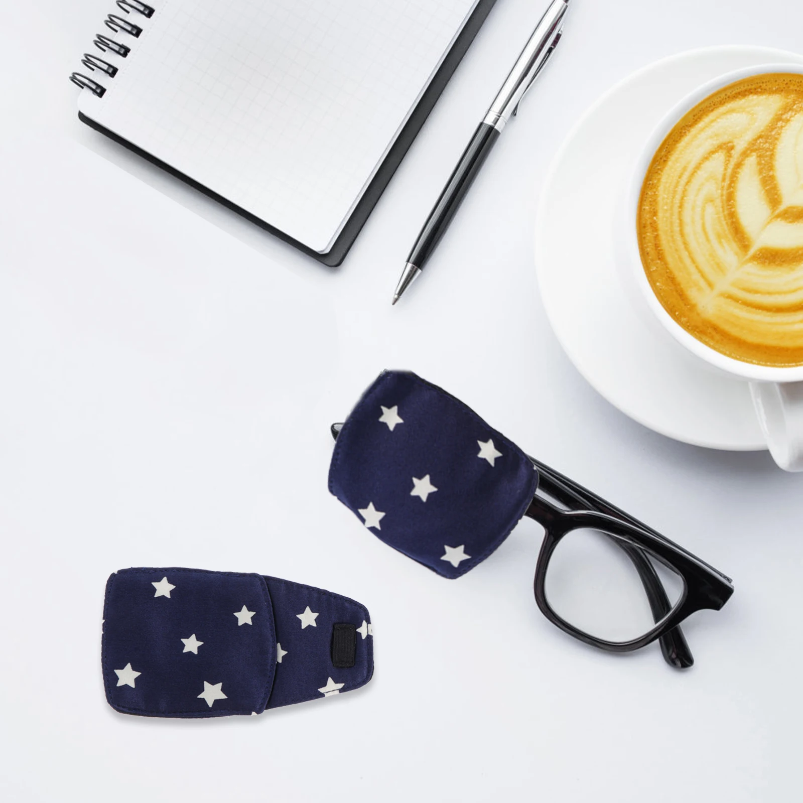 

Glasses Cloth Eye Patches Reusable Soft Single Strabismus Mask for Kids Lazy Covers Breathable Long Wear Amblyopia Treatment