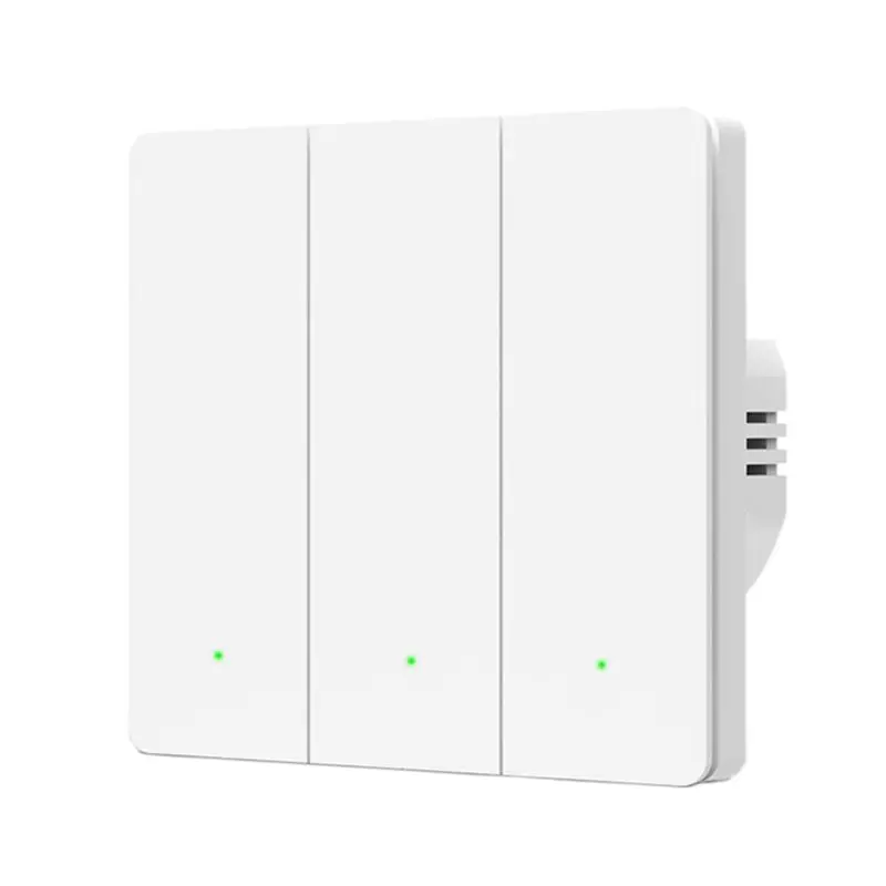 

Upgrade Tuya Zigbee Millimeter Wave Human Body Induction Switch Wall Switch Single Fire Switch Magnetic Hold EU Push-A79U