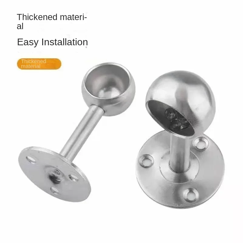 Stainless Steel Hanger Towel Rack Holder Wall Bracket Fixed Flange House Furniture Closet Bathroom Hardware