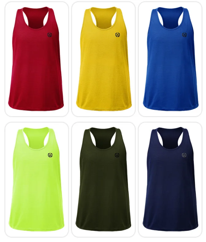 Adult Men Women Running Outdoor Shirts Tight Gym Tank Top Fitness Sleeveless T-shirts Sport Exercise Basketball Vest Clothes