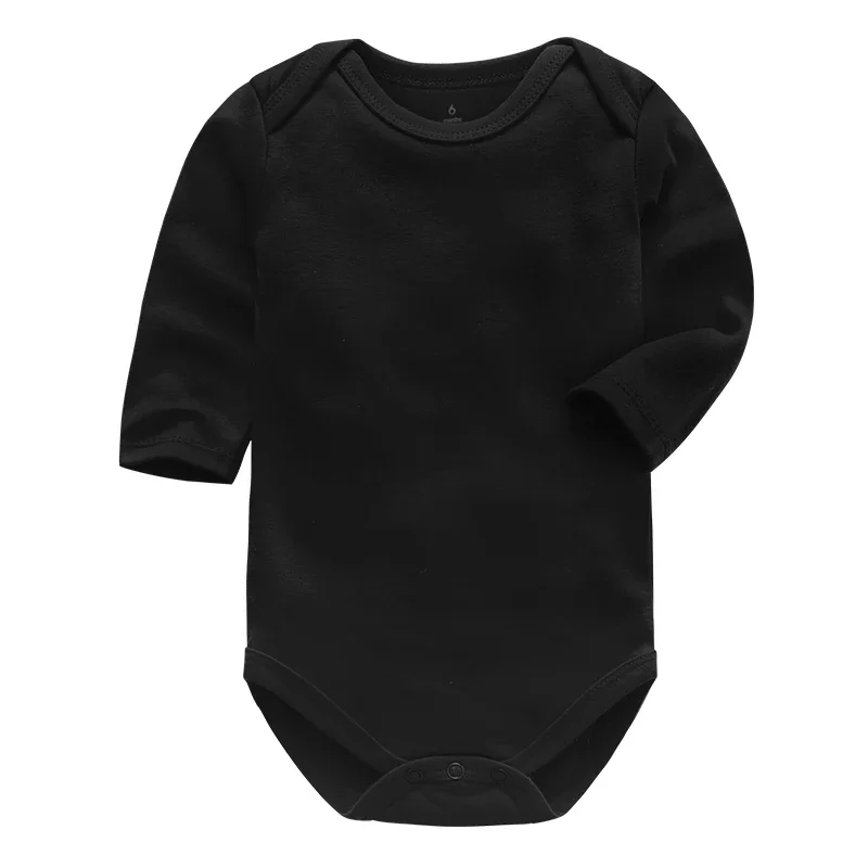 Infant Jumpsuit Solid 0-24months Soft Bodysuit Newborn body bebe Baby Clothes Long Sleeve Cotton Baby Girls Boys Bodysui