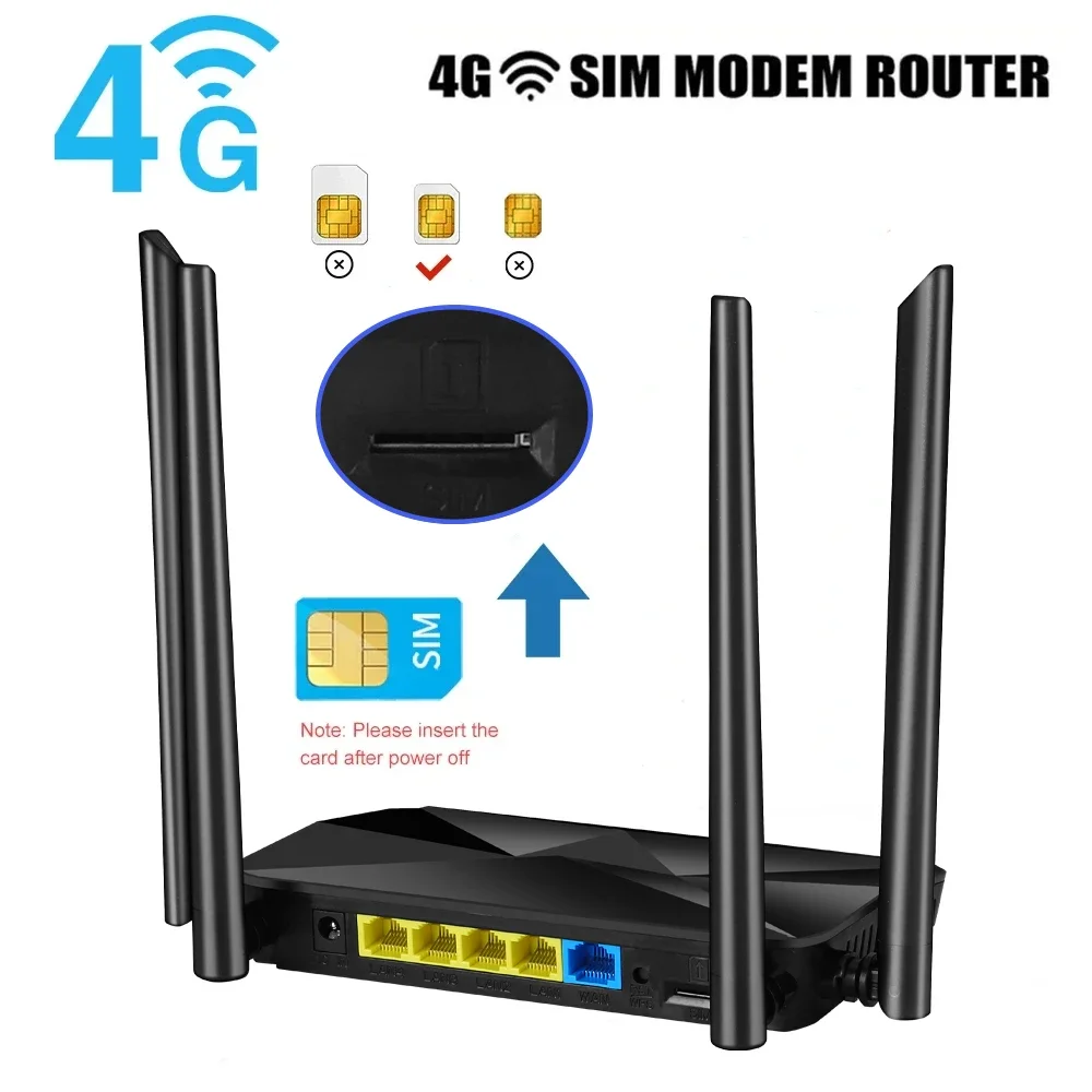 Imagem -06 - Eatpow-roteador sem Fio 4g Lte 300mbps 4g Lte Mobile Wifi 4g Lte Europeu Países Países