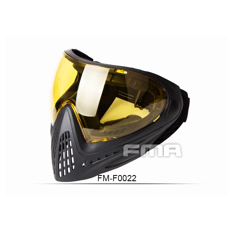 FMA F1 Single Color Protective Mask And Dust-proof Full Face with Mask Goggles FM-F0022