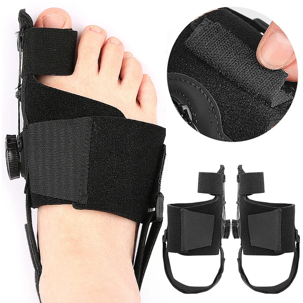 

Knob-Adjustable Hallux Valgus Corrector - Splint & Overlapping Toe Separator, Orthopedic Foot Alignment Brace