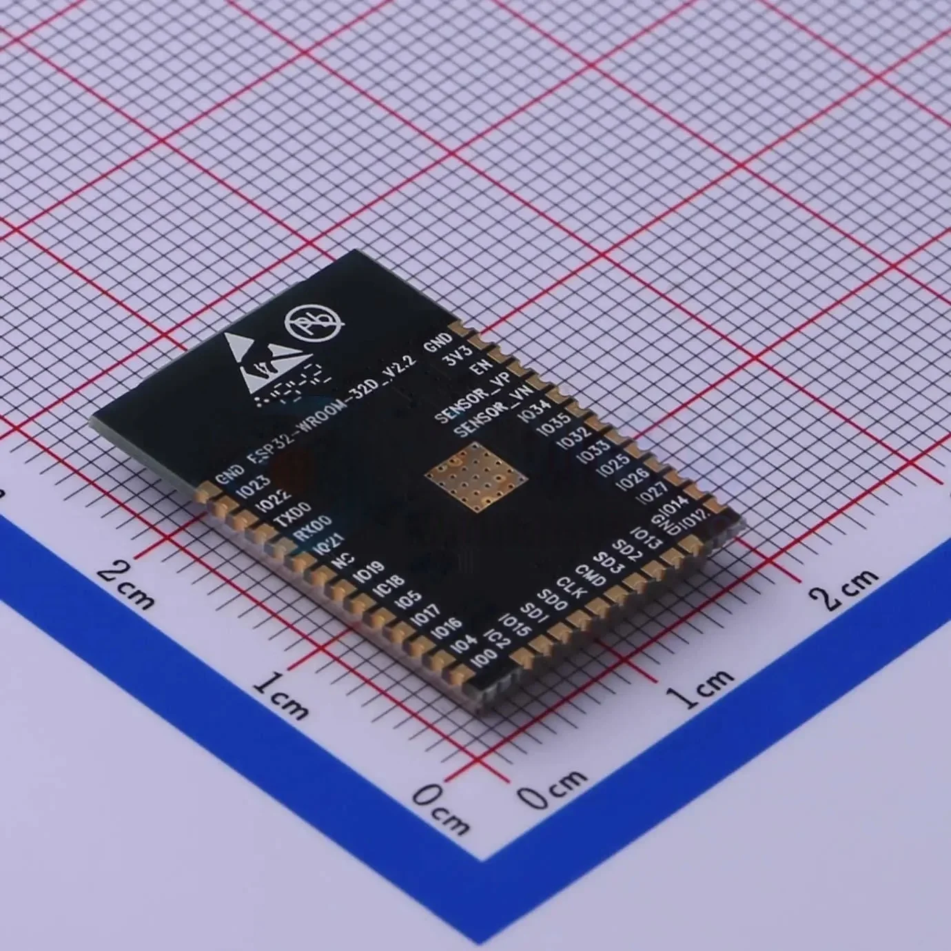 Espressif Original Genuine Esp32-Wroom-32D-N4/N8/N16 Universal Wi-Fi+Bt+Ble Mcu Module 4Mb/8Mb/16Mb
