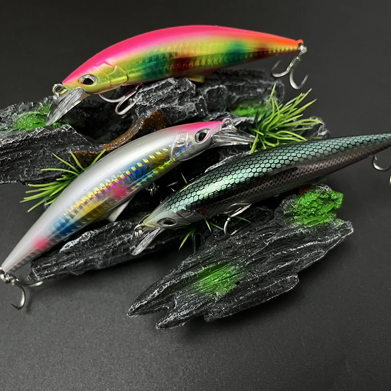 Swimbait hundido 120mm 45g para trucha y lubina – pesca de fondo - imagen 2
