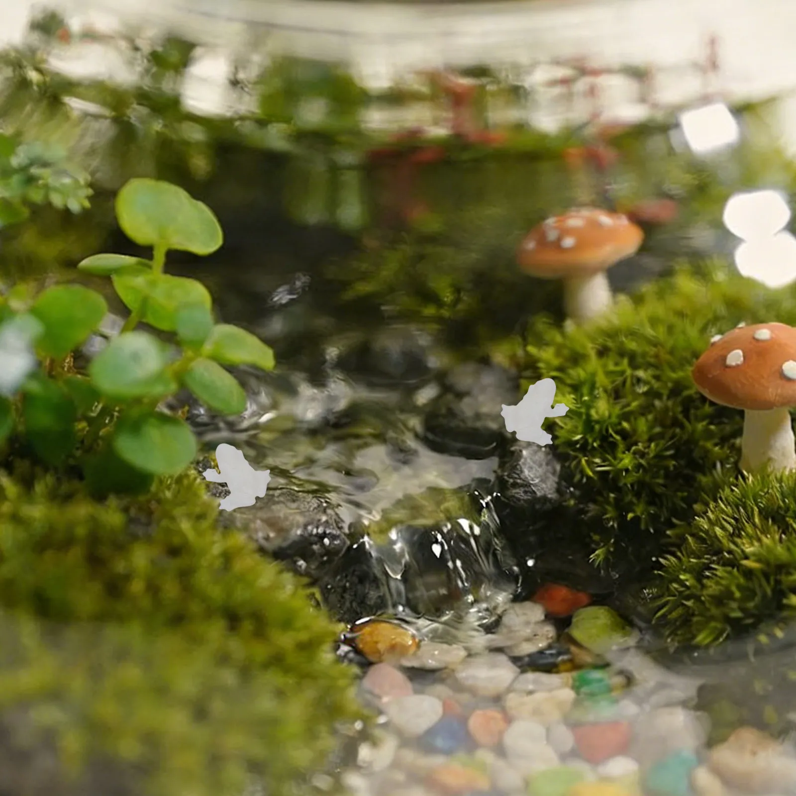 

10 шт. миниатюрных фигурок лягушек из смолы, 15 мм, маленькие пластиковые животные-наполнители для изготовления украшений, принадлежности для форм из смолы, декор для ландшафта своими руками