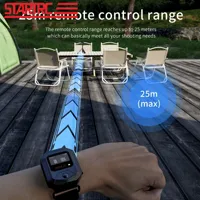 STARTRC GPS Bluetooth Remote Controller For DJI Action 5 Pro/Action 4 Camera Accessories 25M Wireless Remote Control Wrist Watch