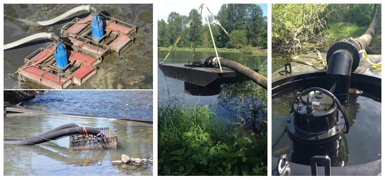 Submersible mud wastewater pump with vortex impeller for high fibre fluids