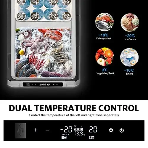 ضاغط محمول تبريد ثلاجة السيارة ثلاجة سيارة صغيرة للسفر والتخييم #3