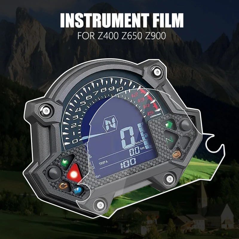 

Для Kawasaki Z400 2019-2020 Защитная пленка для приборной панели мотоцикла Z650 Z900 2017-2019 приборная панель Защитная пленка для экрана от царапин