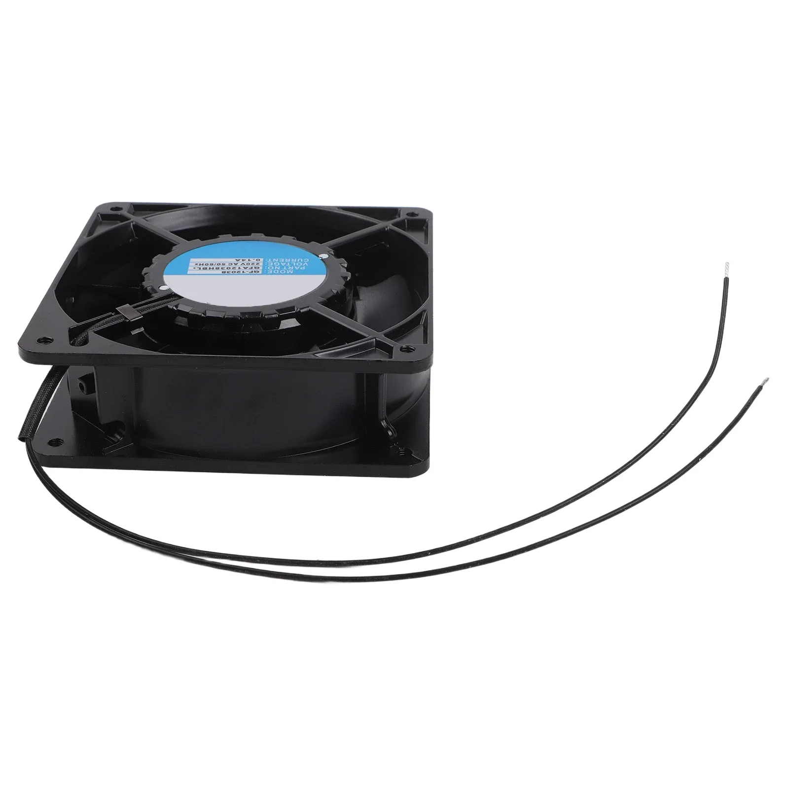 Compact Fan For Heating System Compact Fan Color Black Axial Fan Noise Reduction Compact Design Heat Distribution
