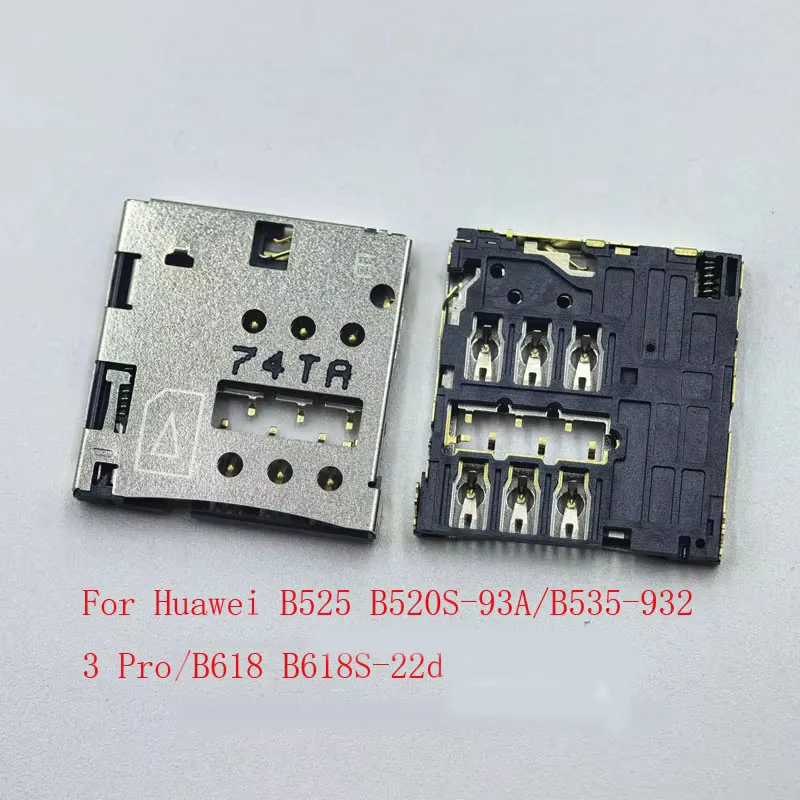 Support de carte SIM, lecteur de carte SIM, connecteur, prise pour routeur Wifi Huawei B535-932 B618 B618S-22D B525 B520S-93A, 2 à 50 pièces