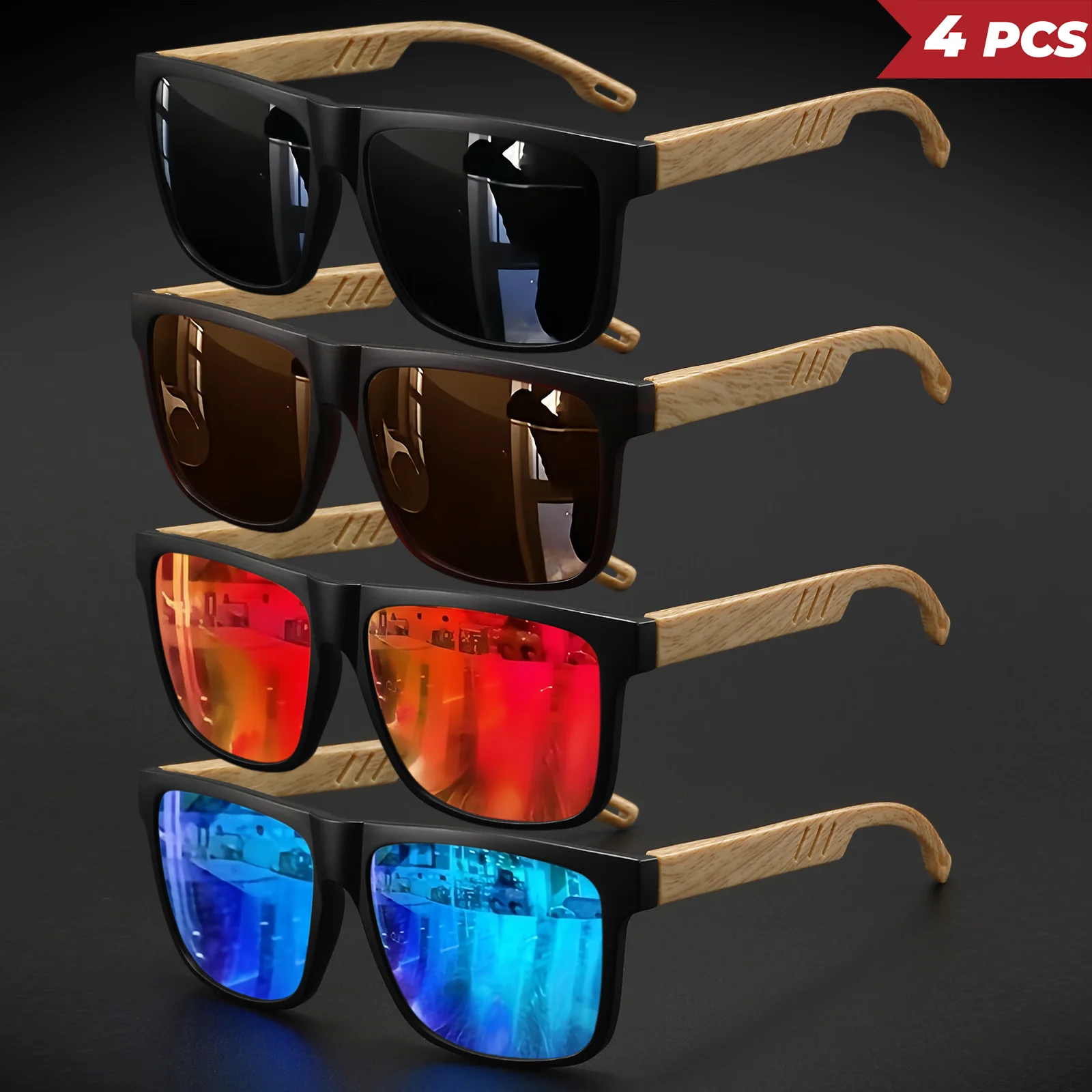 #27 Latest Wooden Frame Sunglasses Offers