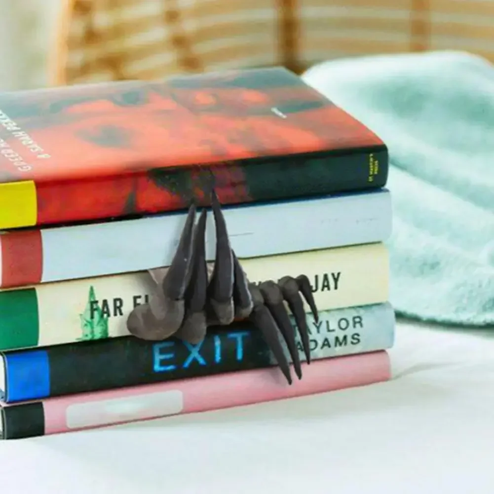 Devil's Hand Bookmark Horror Figurine, Unique Decor